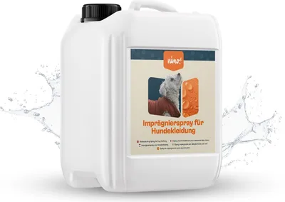 Produktbild von nimo® Imprägnierspray für Hundebekleidung | Spray-On Imprägnierung | Imprägnierung, Versiegelung gegen Nässe und Schmutz | Atmungsaktiv | Imprägnierung für Hundebetten und -decken