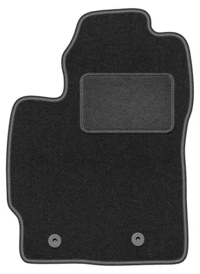Produktbild von Fahrermatte Velours für Toyota Auris I 2007-2012 (Schrägheck) – 1-tlg, Graphit, passgenau – Wielganizator LUX