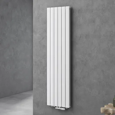 Immagine prodotto di doporro Radiatore Verticale da Bagno 180x46cm, Radiatore a Pannello a Doppio Strato Termoarredo da Parete e Pavimento in Acciaio, Bianco
