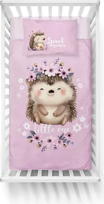 Produktbild von Bettwäsche, Kinderbettwäsche, Baumwolle 90x120 5561b Igel