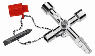 Obrázok produktu pre Profi kľúč na rozvodné skrine 90 mm KNIPEX 08959