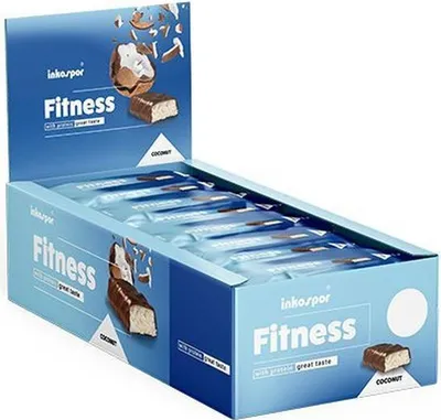 Produktbild von Inkospor active Fitness- 24 x 35 g Riegel Cocos