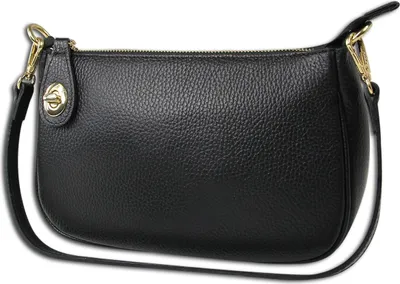 Produktbild von Toscanto Damen Schultertasche Leder Tasche schwarz OTT840SS1