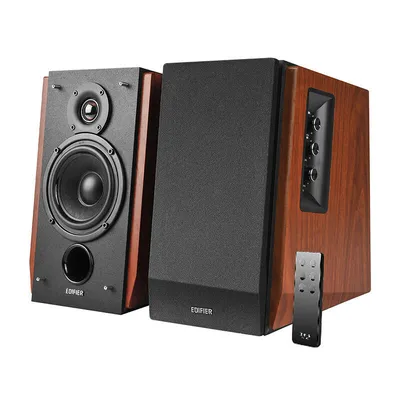 Image de Edifier R1700BT Enceintes bibliothèque Bluetooth actives, marron