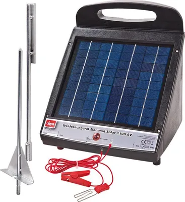 Productafbeelding van Zonnepaneel omheining 6V Mammut Solar 1100