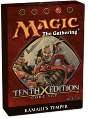 Productafbeelding van Magic: The Gathering Tenth Edition: Kamahls Temper Theme Deck