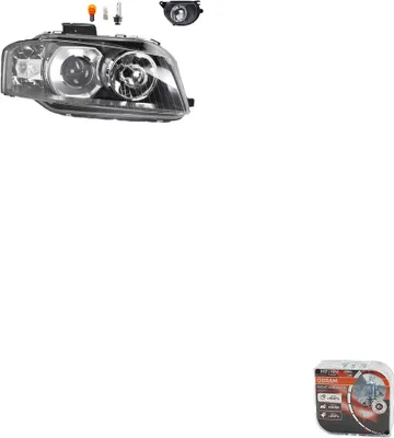 Obrázok produktu pre Johns, svetlomety Osram Xenarc Night Breaker Laser vhodné pre Audi A3 8P Re. 8P0941030M 8P0941030D 8P0941700A