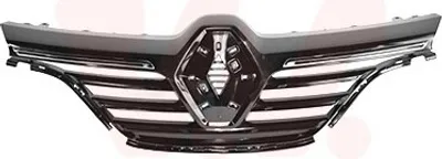 Produktbild von VAN WEZEL 4407510 Kühlergrill Frontgrill für RENAULT Megane IV Grandtour (K9A/M/N) Schwarz Glänzend