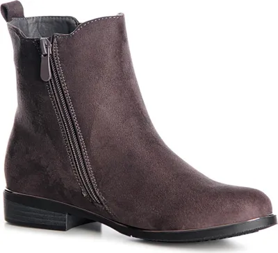 Produktbild von topschuhe24 988 Damen Stiefeletten Chelsea Boots, Farbe:Grau, Größe:37 EU