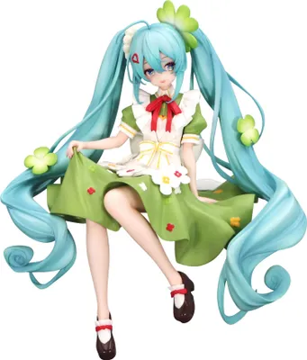 Produktbild von Hatsune Miku Noodle Stopper PVC Statue Flower Fairy Clover 15 cm