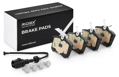 Produktbild von RIDEX Bremsbeläge Satz Hinten für VW Golf IV Schrägheck (1J1) 402B0364