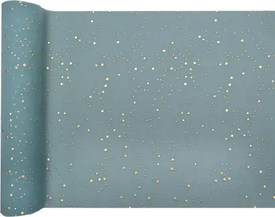 Produktbild von Tischläufer Bubble blau 5 x 27cm