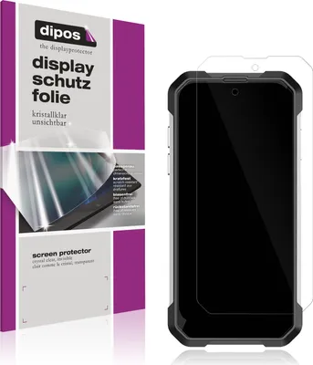 Produktbild von 4x Schutzfolie für Unihertz Tank Mini klar Displayschutzfolie Folie Display Schutz dipos