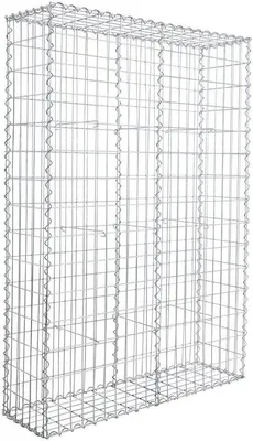 Produktbild von Gabione Steingabione Steinkorb 100x200x30 cm Gabionenwand Gabionenkorb Drahtkorb