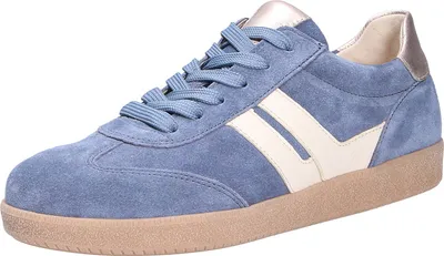 Produktbild von Gabor Dreamvelour jeans panna sportlicher Schnürer Blau in Gr. 40