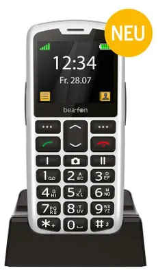 Image de Beafon SL260 4G téléphone portable pour seniors avec SOS, compatible avec les appareils auditifs