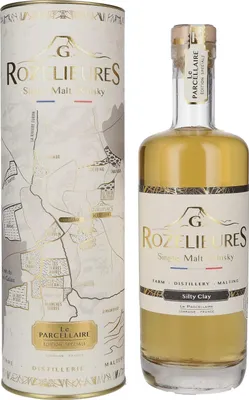 Image de G. Rozelieures LE PARCELLAIRE Silty Clay Single Malt Whisky 43% Vol. 0,7l en boîte cadeau