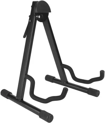 Produktbild von Metall Cello Stand - Klappbares Notenregal - Instrumentenspeicher - Einstellbarer Rahmen - 35,5 x 30,5 cm - Schwarz