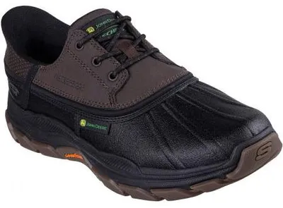 Productafbeelding van Skechers Slip-ins John Deere Waterdicht: Respected - Herenmodel (Bruin/Zwart), maat 45