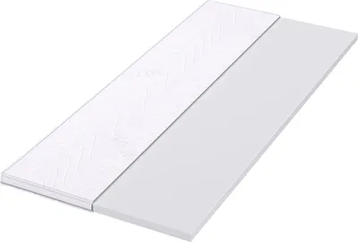 Produktbild von Matratzentopper - 140 x 200 cm - Kaltschaumkern - Doppeltuchbezug - mit Reißverschluss