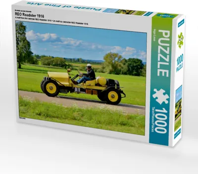 Produktbild von CALVENDO Puzzle Ein Motiv aus dem Kalender REO Roadster 1916 | 1000 Teile Lege-Größe 64x48cm Foto-Puzzle für glückliche Stunden