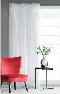 Produktbild von Klassische Gardine ELPIDIA weiß 140x270