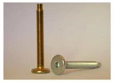 Obrázok produktu pre Nábytkový skrutka pozinkovaná s plochou hlavou 6×40 mm – 198 6×40 ZN
