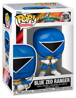 Produktbild von Funko FK90423 - Power Rangers Zeo POP! Movies Vinyl Figuren Zeo Ranger Blue 9 cm - Neu