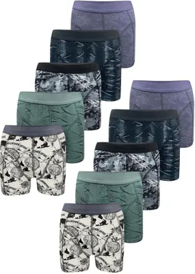 Produktbild von 10er Set Boxershorts - Mix - Mehrfarbig - S