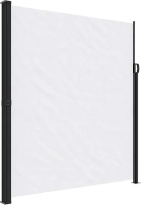 Image de vidaXL Marquise latérale extensible Blanc 220x600 cm