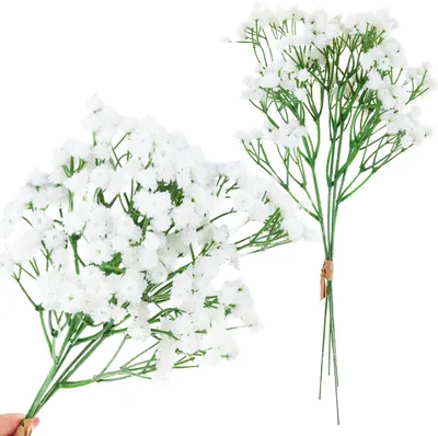 Immagine prodotto di Bouquet di Gypsophila X5 Ramo decorativo con fiori per composizione vaso