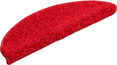 Obrázok produktu pre vidaXL Podložky na kroky 20 ks 56x17x3 cm červené polkruhové