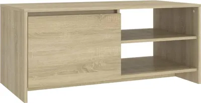 Obrázek produktu pro vidaXL Konferenční stolek Sonoma Dub 102x50x45 cm Materiál dřeva