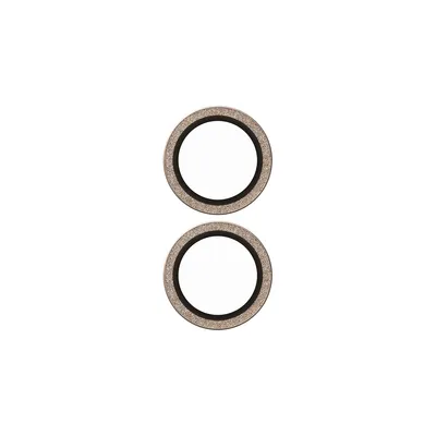 Immagine prodotto di SAFE Camera Protector Oro Glitter iPhone 16/16 Plus