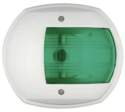 Productafbeelding van Maxi 20, wit, 24 V/112.5°, groene navigatielamp, Osculati 11.411.32