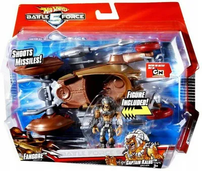 Produktbild von Hot Wheels Fangore Kalus Fahrzeug mit Figur