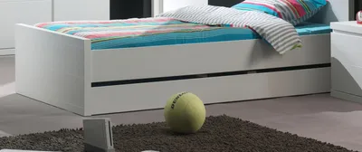 Produktbild von Bettschublade für Einzelbett Lara, Weiß