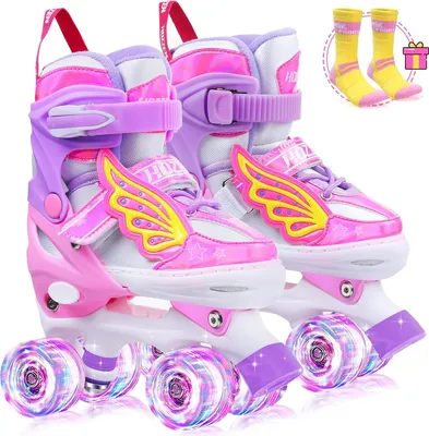 Produktbild von Hozzen Rollschuhe Mädchen Kinder S (Größe 38-41)