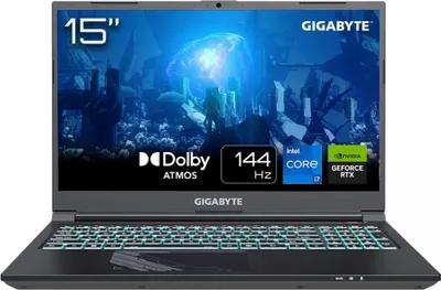 Produktbild von Gigabyte G5 MF5-H2DE354KH Intel Core i7-13620H 38.10cm 15Zoll FHD 2x8GB 1TB SSD RTX4050 6GB