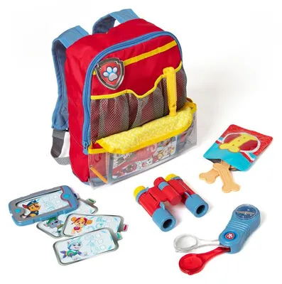 Imagen del producto de Mochila de Melissa & Doug con accesorios de rescate La Patrulla Canina