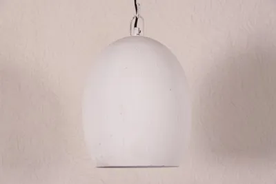 Image de Casa Padrino Lampe pendante Métal blanc - Lampe de restaurant - Lampe d'hôtel - Lampe industrielle - Lampe industrielle