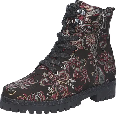 Produktbild von Waldläufer Damen Schnürstiefelette schwarz multi 5