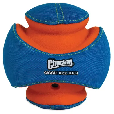 Produktbild von Chuckit! - Giggle Kick Fetch Small - Verfolgungsball für Hunde - Kauball für Hun