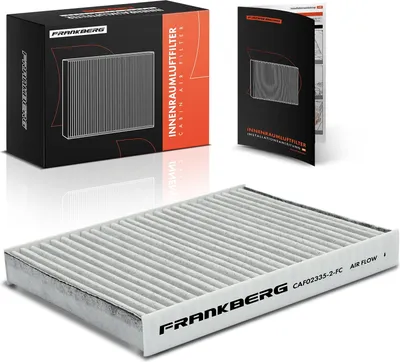 Produktbild von Frankberg 1x Innenraumfilter Aktivkohle für Fiat Doblo 119 223 Idea 350 Punto 188 Lancia Musa