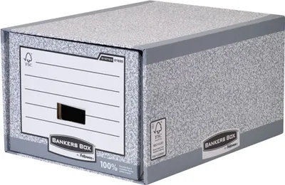 Produktbild von BankersBox Schubladenarchiv A4 3 Schubladen grau         5VE