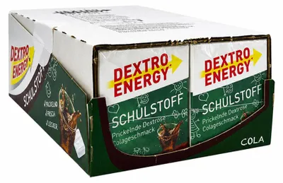 Produktbild von Dextro Energy Schulstoff Cola, 12x 50g, Traubenzucker mit Colageschmack