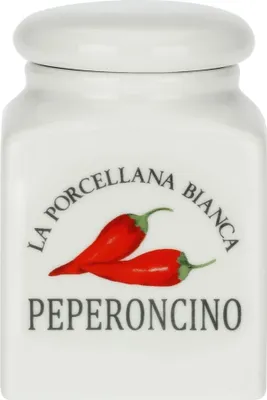 Image de La Porcellana Bianca récipient a piment 175 ml P01260175P