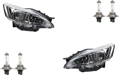Obrázok produktu pre Johns, svetlomety vhodné pre Peugeot 508 11/10-08/14 s H7/H7 Set ?avý a pravý