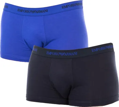 Immagine prodotto di Emporio Armani 2-pack boxer retrò in cotone elasticizzato 111210-5A717 Uomo
