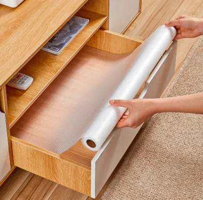 Produktbild von 50*150CM Anti-Rutsch Folie Schubladenmatte Schubladeneinlage Antirutschmatte Kühlschrankmatte Küche Folie